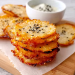 Cottage Cheese Chips Crispy Crunchy – 3-Ingredient High-Protein 5 Cottage cheese chips crispy crunchy with dips
